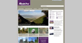 Abacho als beliebte Suchmaschine und Routenplaner. (Foto: Screenshot, archive.org)