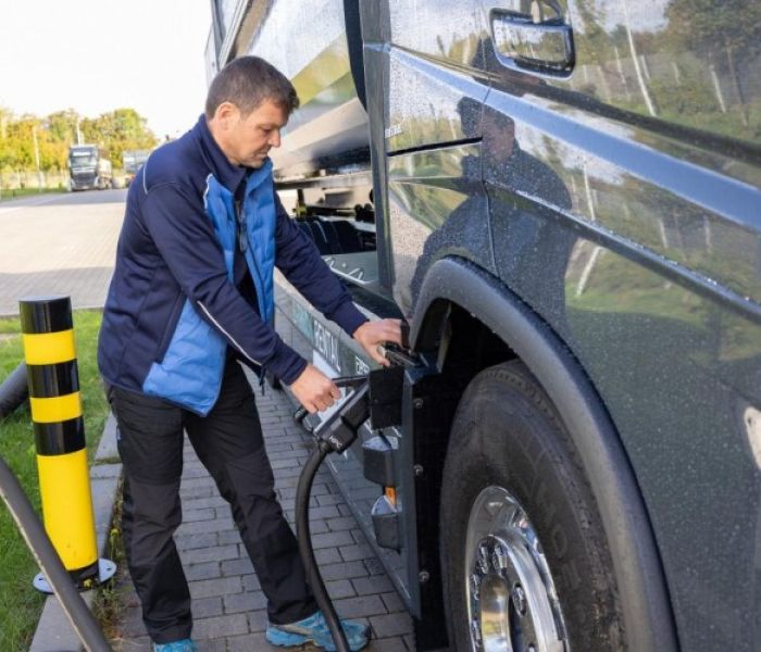 Der Volvo FH Aero Electric hat eine Dauerleistung von 490 kW. (Foto: foto.text)